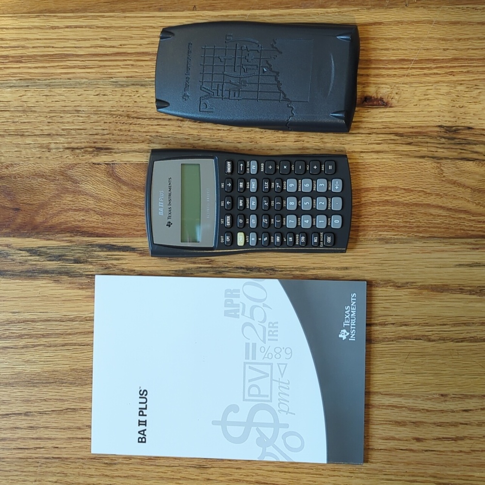BA II Plus & Manual